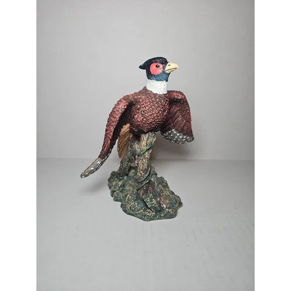Pheasant Perched On Branch 6
